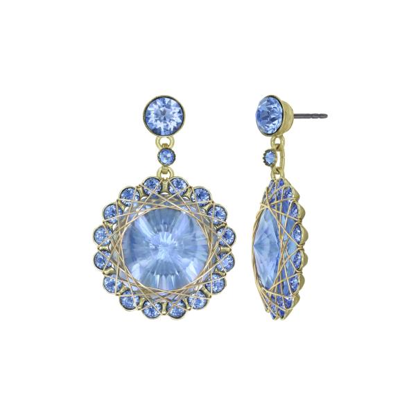 Light blue - 70's Circle - Ohrringe von Konplott